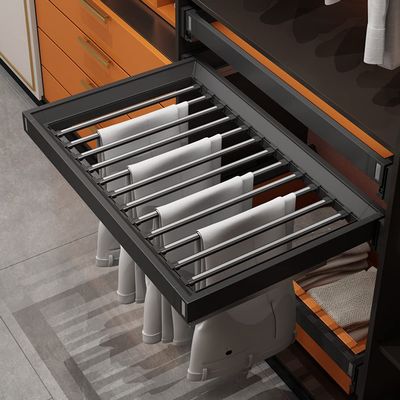 LKP Sliding Pants Organizer for Wardrobe, Retractable Pants Hanger 17.7-23.6inch/ 23.6-33.5inch/ 33.5-47.2inch Pull Out Pants- / Scarves Rack