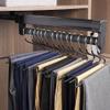 LKP Hanger Organizer for Clothes Sliding Extendable Closet Rod Clothes Hanging Rail for Wardrobe Black 20inch/12inch/14inch/16inch/18inch/20inch/22inch view 1