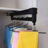 LKP Hanger Organizer for Clothes Sliding Extendable Closet Rod Clothes Hanging Rail for Wardrobe Black 20inch/12inch/14inch/16inch/18inch/20inch/22inch view 4