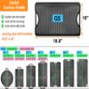 GasSaf Reversible Cast Iron Griddle, 18.5 x 10 Inch Double Sided Cooking Surface, Heavy-Duty Gas Grill Pan, Flat & Ribbed Griddle Pan for Double Burner Stovetop, Oven, Grill & Campfire view 2