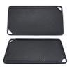 GasSaf Cast Iron Reversible Griddle, Double Sided Grill Pan Perfect for Stove Tops and Gas Grills, 20 Inch x 10 Inch view 1