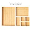 Removable Trays,Set of 7,Creative Nesting Design,with Handle,Light & Sturdy,Easy to Clean,is an Amazing Gift,Perfect for Father's Day, Christmas and Housewarming Parties,39x28.5x3.5cm view 3