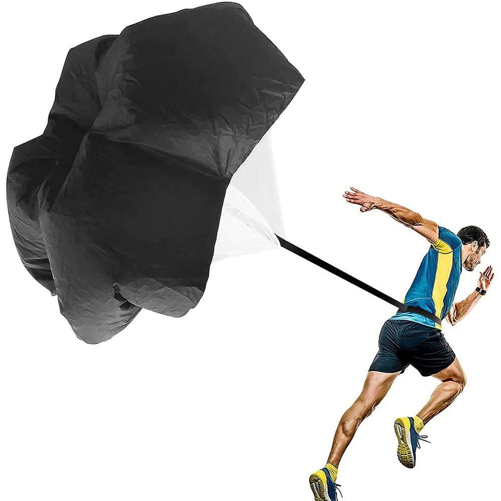 Resistance Parachute Running Umbrella, 35.4'' Speed Training Resistance Parachute, Wind Resistance Training Tool Running Umbrella, Resistance Trainer