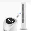 Tower FanColumn Fanbladeless FanAir-Conditioning Fanwith Remote Control3 Wind Modes1.5 m Long Cable7.5 Hour TimerRotate 60Strong Airflowfor Home Office Indoor (Color : White) view 1