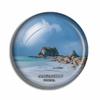 Crystal Fridge Magnets Manzanillo Colima Mexico Travel Souvenir Funny Sticker for Gift Home Decoration Office Whiteboard view 1