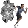 Resistance Parachute Running Umbrella, 2 Pack 57'' Speed Strength/Running Training Tools Resistance Parachute, Improving Speed/Stamina/Strength view 1