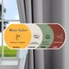 Mrs.Naturall Short Curtains for Small Windows,45 Inch Length Grommet Bathroom Kitchen Blackout Curtains,Light Grey view 4