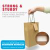 TOHOKU PRIME 2 Bottle Wine Gift Bag, 7.15x4x13 Inch, 24Pcs Double Wine Bottle Gift Bag view 2