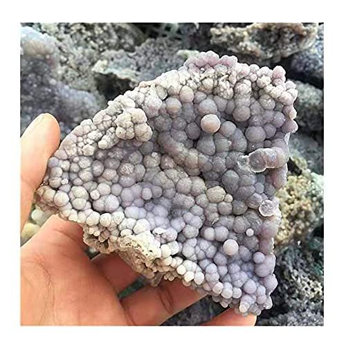 1pc Bulk Natural Quartz Rocks Gemstone raw Stone Purple Grape Agate Cluster Rough Crystals for feng Shui 300-400g