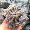 1pc Bulk Natural Quartz Rocks Gemstone raw Stone Purple Grape Agate Cluster Rough Crystals for feng Shui 300-400g view 3