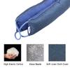 TORRAMI 36" Door Draft Stopper Under Bottom Insulation Noise Air Stopper 2.1LB,Draft Stopper Guard Seal for Doors and Windows - Dark Blue view 3