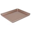 10 12 13 15 inches 2.5cm Height Shallow Rectangle Heavy Thick Golden Nonstick Carbon Steel Baking Pan Cookie Holder Oven Tray (13 inches) view 1