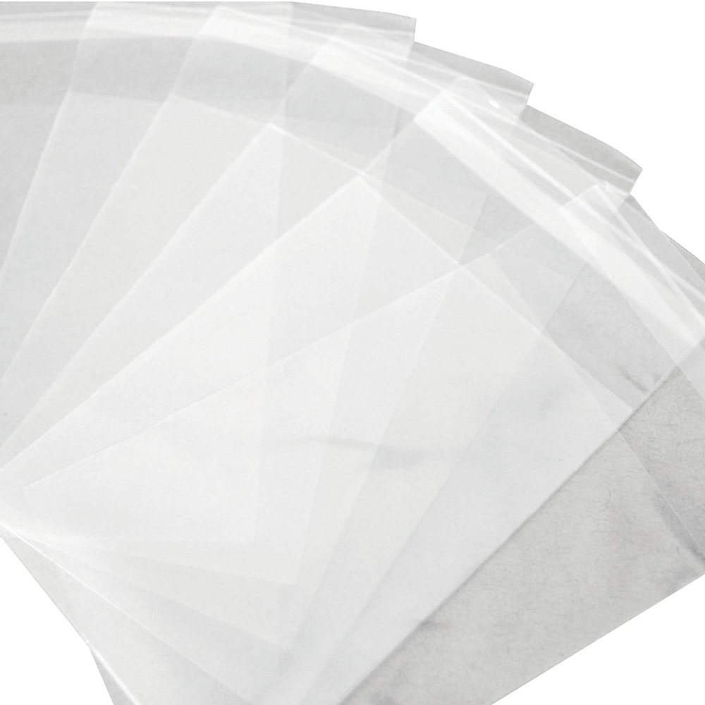 5 1/4x8-inch - 1.5 Mil Resealable Polypropylene Bags