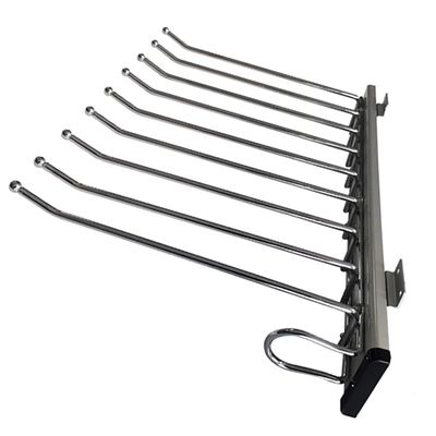 LKP Extendable Pants Hanger Rack Closet Sliding Hanger Rail for Storage Trousers Left/Right Side-Mounted for Space Saving (18.5x13.8inch)