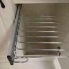 LKP Extendable Pants Hanger Rack Closet Sliding Hanger Rail for Storage Trousers Left/Right Side-Mounted for Space Saving (18.5x13.8inch) view 3