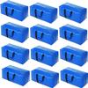 Acnusik Heavy Duty Moving Bags, Extra Large Storage Bags with Zippers Backpack, College Dorm Room Essentials, Moving Totes Clothing Storage Bins, Compatible with IKEA Frakta Cart (12pcs) view 1