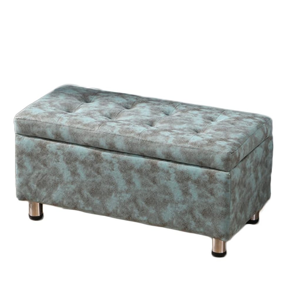 Storage Ottoman Stool Foot Rest Stool Under Desk Stool Short Ottoman Folding Ottoman Seat Coffee Table Multipurpose FootRest Stool Cube Ottoman for Living Room Bedroom and Hallway