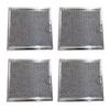 4 Pack Aluminum Mesh Microwave Grease Filter Replacement for Frigidaire 5304464105 view 1