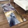 Stair Runner Carpet Non Slip 3'7"x7' Contemporary Long Floor Carpet for Corridor view 3