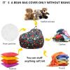 DTLEO Bean Bag Chair Cover (No Beans) Soft Cotton Linen Bean Bag Cover for Kids Adults,for Living Room, Bedroom, Playroom, Dorm Room, Etc.,2,100 * 120cm view 2