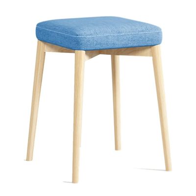 Benches Vanity Solid Wood Stools Restaurant Wooden Stool Wooden Makeup Stools Square Dining Stool Load-Bearing 160kg (Color : C, Size : 31x31x43cm)