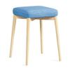 Benches Vanity Solid Wood Stools Restaurant Wooden Stool Wooden Makeup Stools Square Dining Stool Load-Bearing 160kg (Color : C, Size : 31x31x43cm) view 1