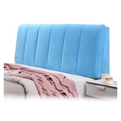 AYLYHD Headboard Bed Back Cushion Backrest for Full Twin Queen Size Bed Headboard Cushion Soft Triangular Reading Pillow Wedge Pillow Easy to Clean Removable Cover Lumbar Pad