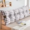 AYLYHD Headboard Cushion Triangular Lumbar Pillow Big Soft Reading Pillow Upholstered Daybed Sofa Bed Office Chair Wedge Pillow for Adult Kids (Color : E, Size : 150x50x20cm) view 2