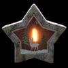 13.25" LED Lighted Star with Reindeer in The Woods Scene Christmas Decoration view 2