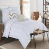 100% Cotton Clifton Duvet Cover, Twin - Aqua view 1