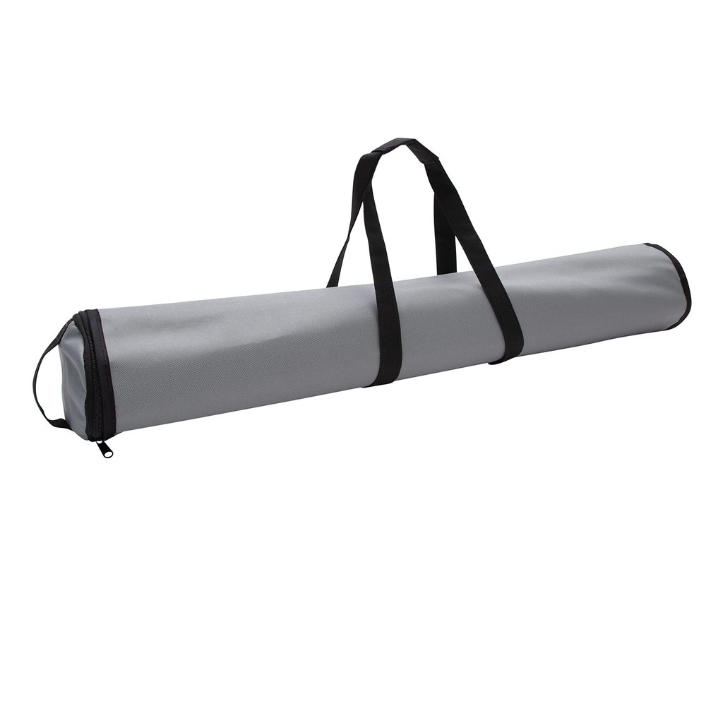 Simplify 30" Paper Bag | Dimensions: 30" x 5" x 5" | Holds 8 Rolls | Easy Storage | Easy Carry Handles | Christmas Storage | Grey
