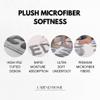 LABEND HOME Get Naked Bath Mat 20"x31.5" - Funny Bathroom Rug, Plush Microfiber Non-Slip Backing, Machine Washable Quick-Dry Bath Decor - White view 3