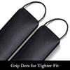 Sunolga Door Draft Stopper Blocks Hot and Cold Air with Removable Washable Cover for Bottom of Door, All-Season Seal for Noise, Light, Dust, Door Sweep for Gaps Up to 3", Home Essentials, 42", Black view 4