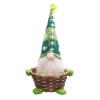Faceless Doll Basket Christmas Gnomes Table Decorations Holiday Candy Dish view 1