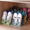 10pcs/Set Shoes Drying Rack Boost Stand Children Kids Shoes Hanger Hanging Shelf Wardrobe Organizer Hanger view 3