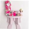 Froiny Princess Room Bow Shelf Cute Bow Decoration Rack Kids Room Wall-Mounted Storage Stand Birthday Wedding Decor view 2