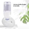 Mini Humidifier -Water Bottle Humidifiers Premium Humidification Unit Silent Ultrasonic Operation Auto Power Off Air Humidifier for Bedroom Desk Car Travel Office Baby view 2