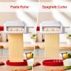 ANTREE 3-IN-1 Pasta Attachment & Ravioli Attachment for KitchenAid Stand Mixers, Pasta Maker Assecories included Pasta Sheet Roller, Spaghetti Cutter and Ravioli Maker Attachment view 3