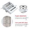 ANTREE 3-IN-1 Pasta Attachment & Ravioli Attachment for KitchenAid Stand Mixers, Pasta Maker Assecories included Pasta Sheet Roller, Spaghetti Cutter and Ravioli Maker Attachment view 4