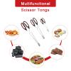 Coitak 3 Pack Scissor Tongs Cooking Stainless Steel Food Tongs Barbecue Grilling Tongs for Flipping Food Tool, 9/11/13 Inch view 4