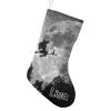 CUXWEOT Personalized Witch Cat Halloween Christmas Stockings Customize Name Candy Bag for Family Holiday Party Decorations Gift 17.52 x 7.87 Inch view 1