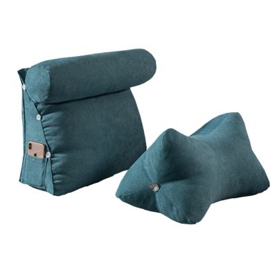 AYLYHD Reading Pillow Back Support Bolster for Bed Sofa Couch Bed Office Chair Rest Cushion Great as Backrest for Books or Gaming (Color : A, Size : 60cm)