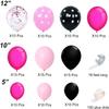 117 Mouses Balloon Garland Arch Kit Black Red White Gold/Rose Red Pink Balloon Garland Arch and Balloon Strip for Mouses Theme Party Baby Shower Birthday Wedding Decoration view 2
