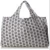 Lily Brown LWGB219050 OWHT Women's Pocket Monogram Eco Bag view 1