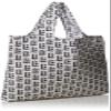 Lily Brown LWGB219050 OWHT Women's Pocket Monogram Eco Bag view 2