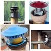 SSCYHT Electric Chimney Fan, Chimney Fan Extractor, Fireplace Fan Flue Chimney Exhaust Fan, Chimney Fan, 50W Household Exhaust Smoke Machine,11cm view 3