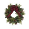 24 in. PVC Holiday Pine Wreath view 1