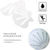 20Pcs Non-slip Bathtub Stickers Adhesive Shell Shape Bath Treads Non Slip Traction To Tubs Bathtub Stickers Adhesive Decals Anti-slip Appliques For Bath Tub Showers, Pools, Boats, Stairs(Color:Green) view 3