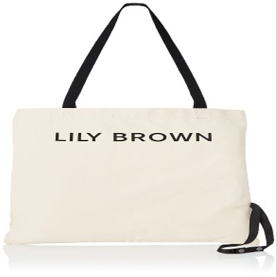 Lily Brown LWGB219049 Women's IVR 2-Way Canvas Eco Bag