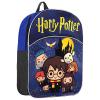 Harry Potter Mini Backpack for Kids Toddlers - 11" Iconic Woven Small Backpack Bundle w Button | Preschool Daycare Kindergarten | Fits Boys Girls Alike view 2
